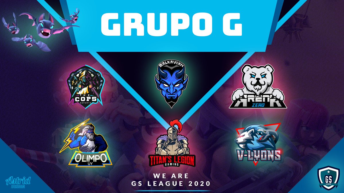 GS Legue (@gs_legue) on Twitter photo Grupo G
@ThecopEsports
<a href="/OlimpoUy/">El Olimpo uy ⚡</a>
<a href="/AzTeamEsports/">Arena Zero eSports</a>
<a href="/TitanslegionCR/">Titan's Legion Gaming</a>
<a href="/OMalkavian/">Team Malkavian</a>
@ULyonsGG Grupo G
@ThecopEsports
<a href="/OlimpoUy/">El Olimpo uy ⚡</a>
<a href="/AzTeamEsports/">Arena Zero eSports</a>
<a href="/TitanslegionCR/">Titan's Legion Gaming</a>
<a href="/OMalkavian/">Team Malkavian</a>
@ULyonsGG