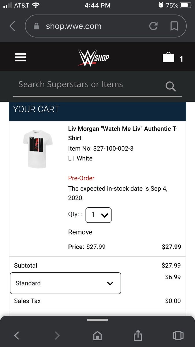 McCrayMobley's tweet photo. @YaOnlyLivvOnce @WWE Mine is ordered. https://t.co/3vZW91Am1U