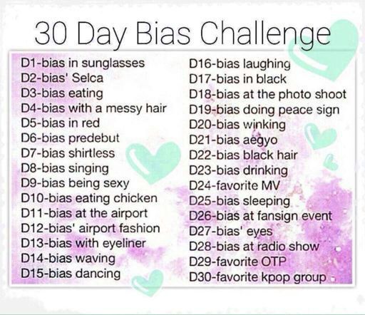 «30 Day Bias Challenge»This seems fun so challenge accepted! ©tto 