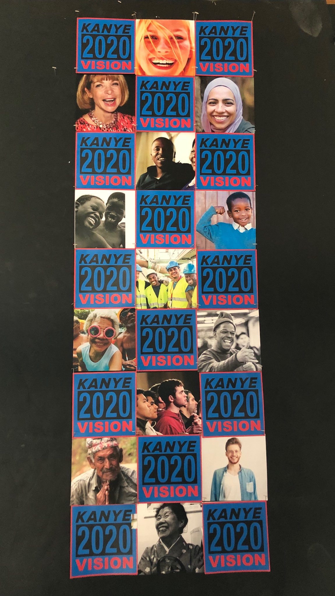 Kanye West For President 2020 Vision Yeezy Yard Sign 18x12 No H Stake Kanye West For President 2020 Vision Yeezy Yard Sign 18x12 No H Stake