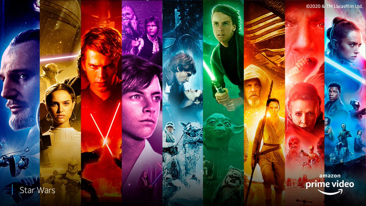¿Sí sabías que tengo toda la saga de Star Wars? 
Si no dale RT para que más personas sepan de esta buena noticia.