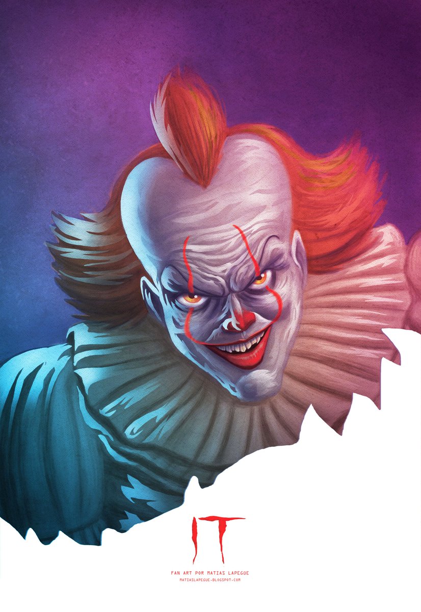 mlapegue's tweet photo. #it #pennywise #wacom #ilustrador https://t.co/ogzkpHCGYV