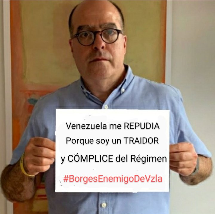 m1628's tweet photo. Pdte. @realDonaldTrump estos TRAIDORES, @JulioBorges y @jguaido, son CÓMPLICES del Régimen. Por lo tanto, #GuaidoEstafador y #BorgesEnemigoDeVenezuela NO ME REPRESENTAN. Estos dos FARSANTES NO quieren que Venezuela sea LIBERADA porque están haciendo de esta TRAGEDIA un NEGOCIO.👇 https://t.co/8bA5TN0zsB