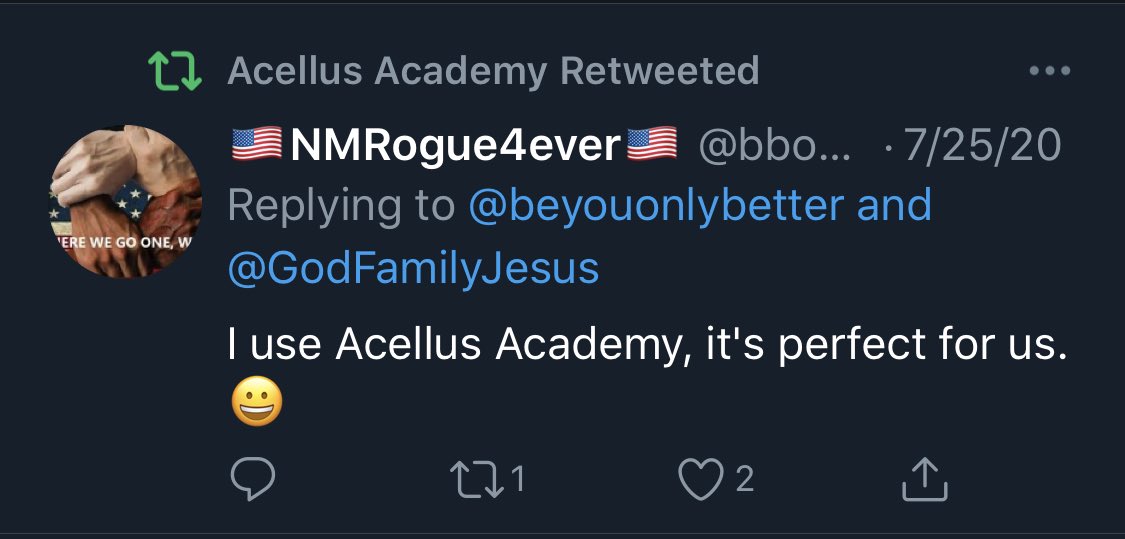 It seems like Acellus was likely formed to corner the market on online home-schooling for reactionary creationist Q-Anon parents, and are just happening to thrive during a COVID schoolyear where local governments are looking to cut faculty and further privatize public goods.