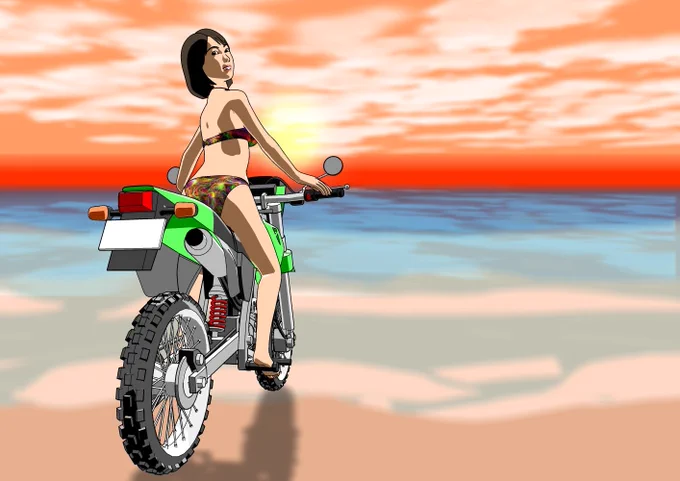 #バイクの日 