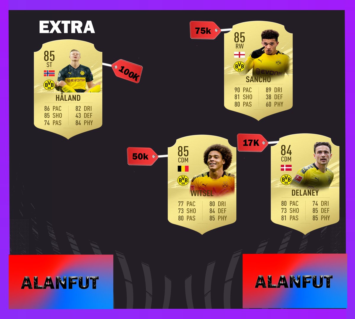AlanFut3's tweet photo. Arranca el contenido de FIFA 21.
Vamos con un triangulo, que en lo personal voy a intentar para el primer FUT Champions.
+ Una carta extra. https://t.co/GsO0bdIUY0