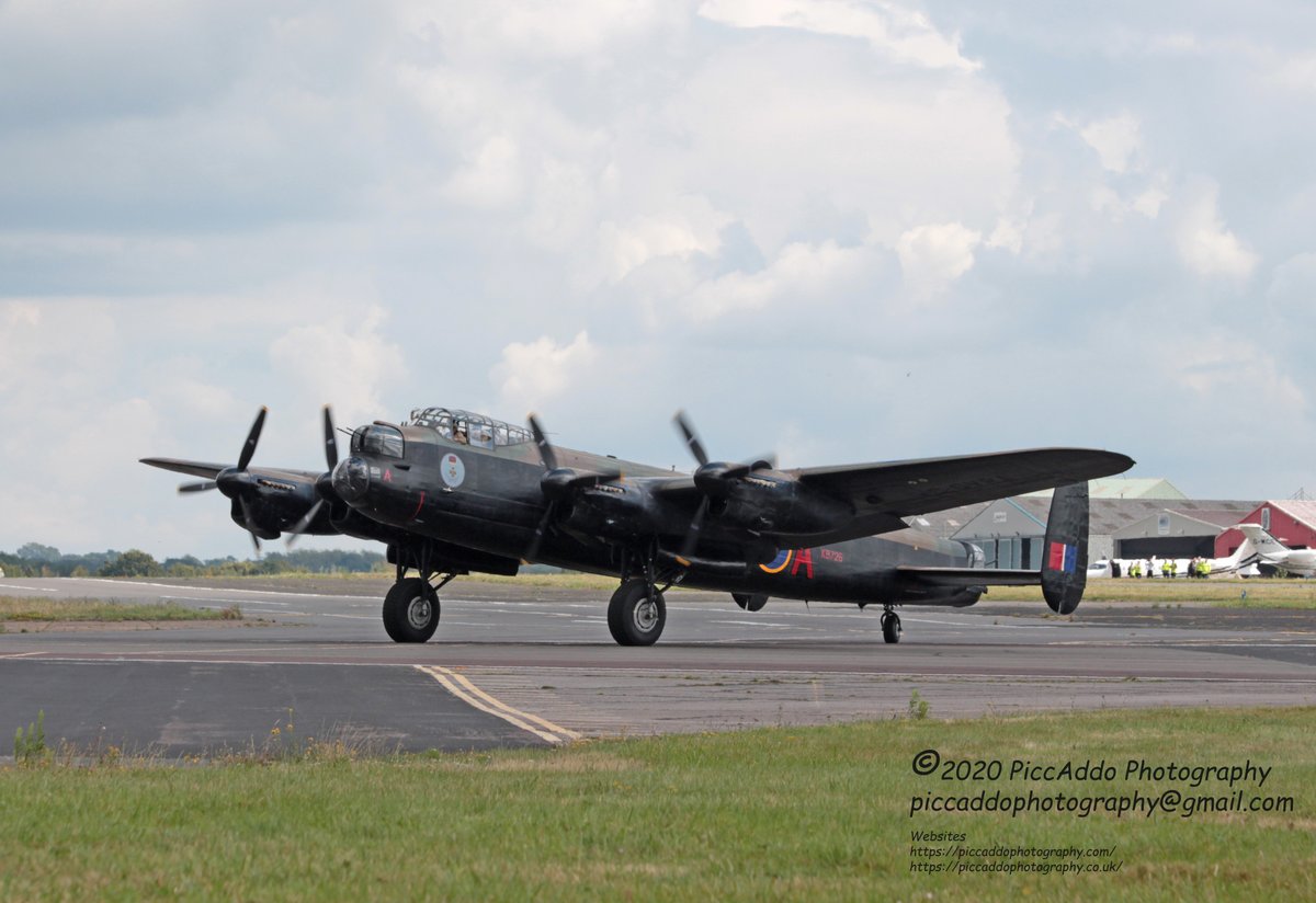 Dxhawk's tweet photo. #Piccaddo Looking back at the Lancaster duo tour 2014- The flight overnighted at Biggin Hill, where the Red Arrows and RAF Typhoon were also based for Airbourne airshow at Eastbourne #BigginHill #BBMF #Lancaster #Eastbourne #Memories https://t.co/WoNb0c2PE4