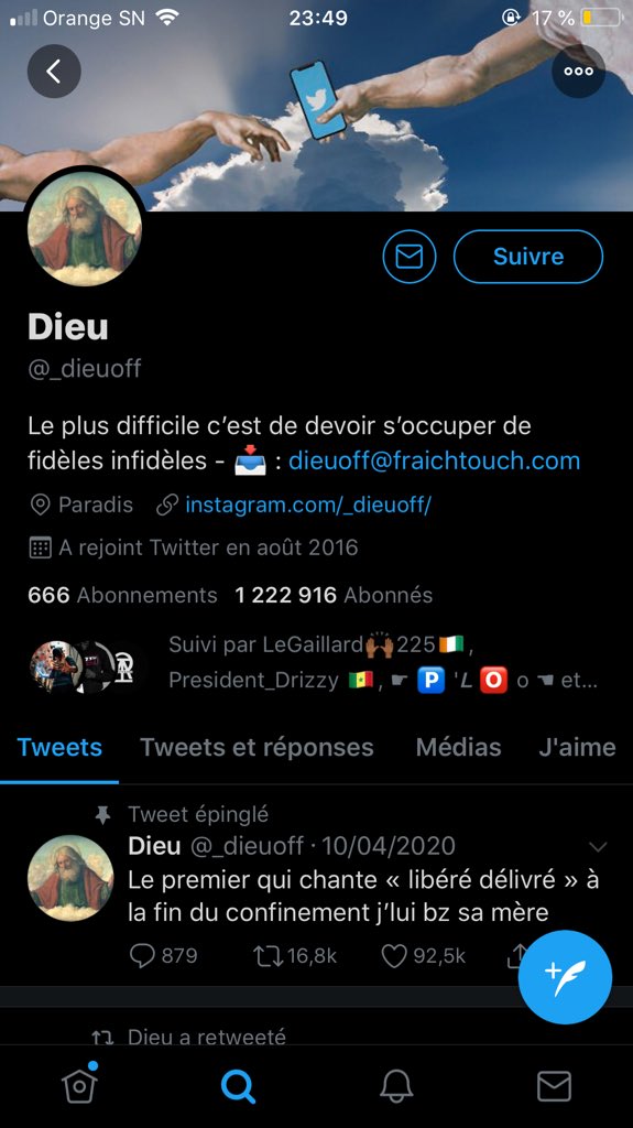 PrinceEverywhe1's tweet photo. @ibcrtll Prkw vous suivez cette p**tain de merde🎉❌🖤 https://t.co/pIKoKSqesS