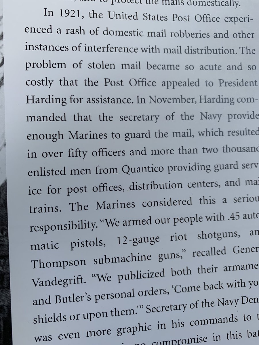 Sometimes only ⁦<a href="/USMC/">U.S. Marines</a>⁩ can get it done #USPS ⁦<a href="/USAA/">USAA</a>⁩ #Quantico —- protecting our mail service