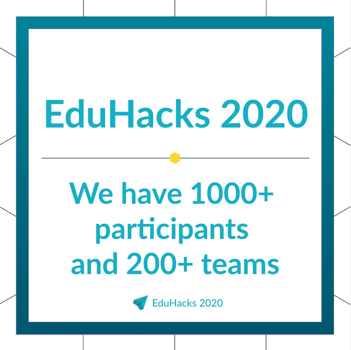 EduHacks 2020 tweet media