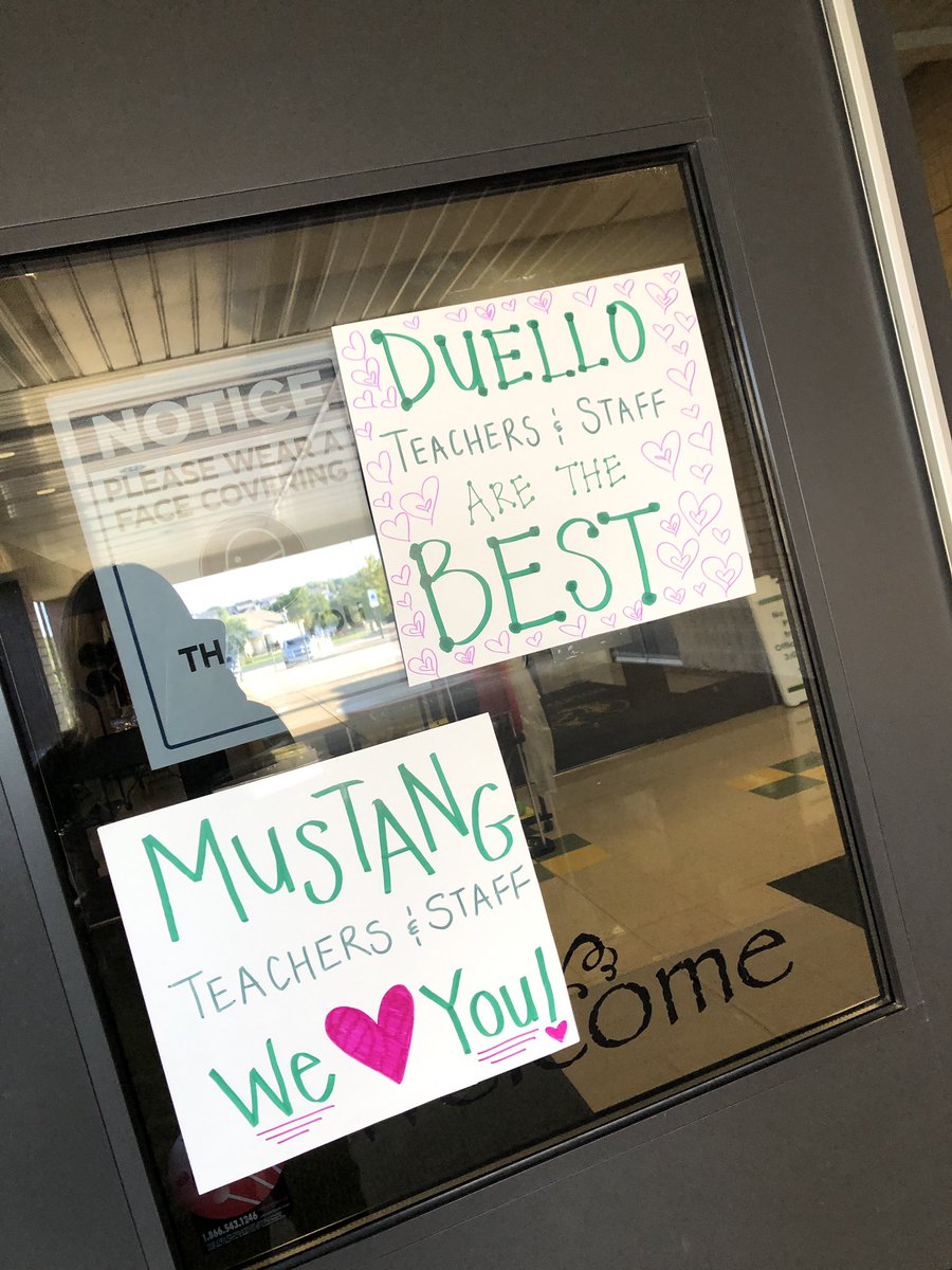 MrsBarnes5thGr's tweet photo. What a great way to start the day @duello_elem! Thanks Duello Family! #DuelloStrong #WhateverItTakes https://t.co/qeo4pYJmbA