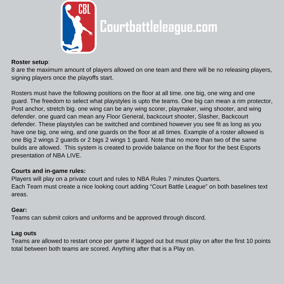 CourtBattle's tweet photo. We send a memo to Players and teams as we prepare for the Seeding games next week on the 25th of August. Contact us if you are interested in entering or be ready to watch matches only here at https://t.co/sIolUa0gp0

Thanks to the Commissioner @MagGamerInc https://t.co/UMJr6Vuuui