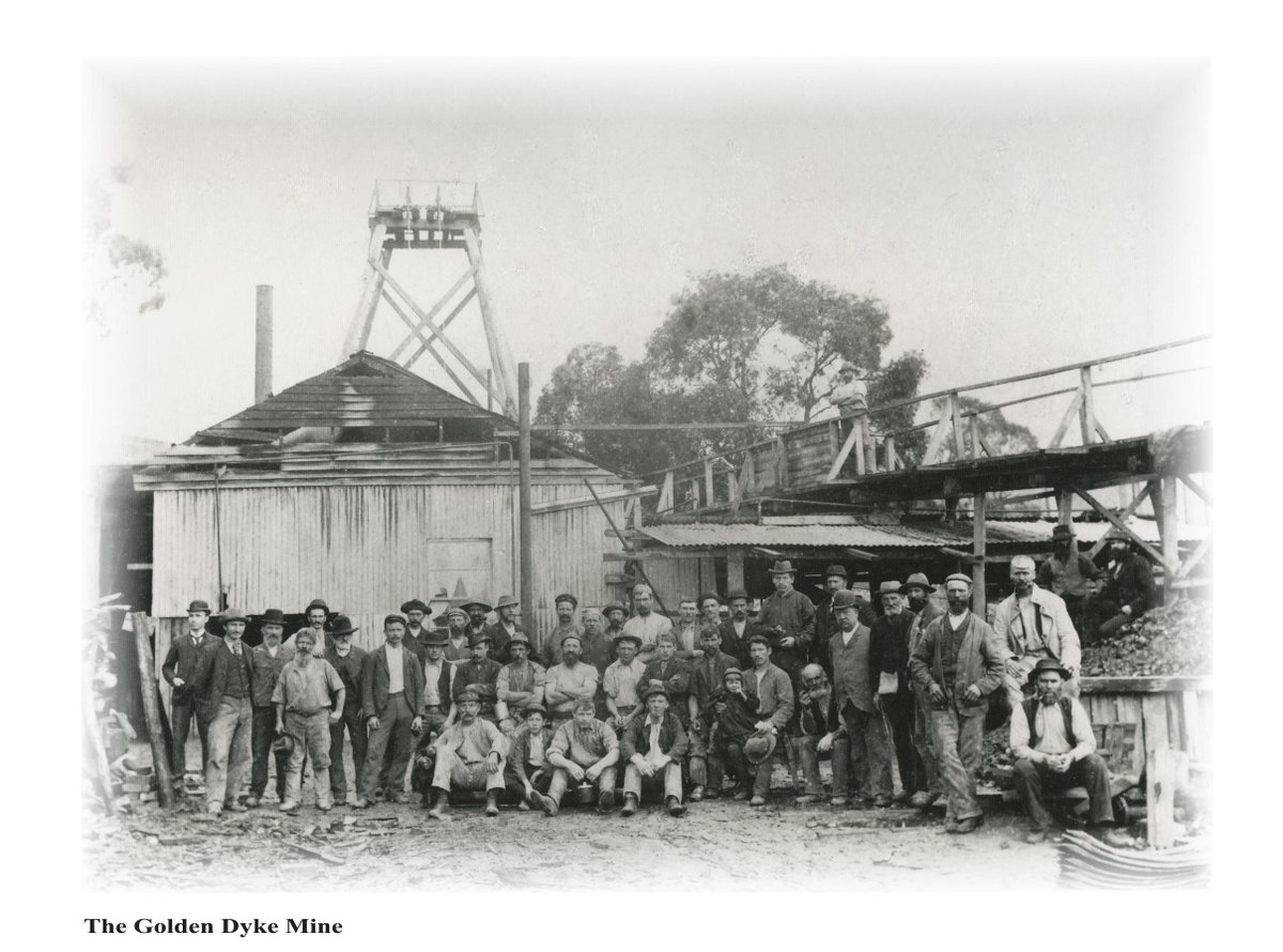 SXGConsolidated's tweet photo. The Golden Dyke mine extracted 2,814 tonnes at 23 g/t gold during the early 1900s. Part of the rich history of @MawsonGold's Sunday Creek project. #Wandong, #Clonbinane #Exploration #Gold #Investing #Stocks #Fosterville #Victoria #Australia $MAW https://t.co/aL2yArzLs4