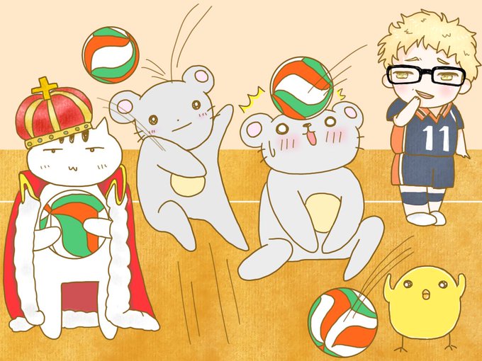 今日はハイキューのtwitterイラスト検索結果