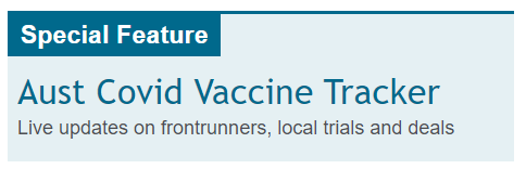 Have you seen the Pharma in Focus 'Covid Vaccine Tracker'? 
Check it out here pharmainfocus.com.au 
#pharma #covid19 #pharmainfocus #pharmanews #vaccine