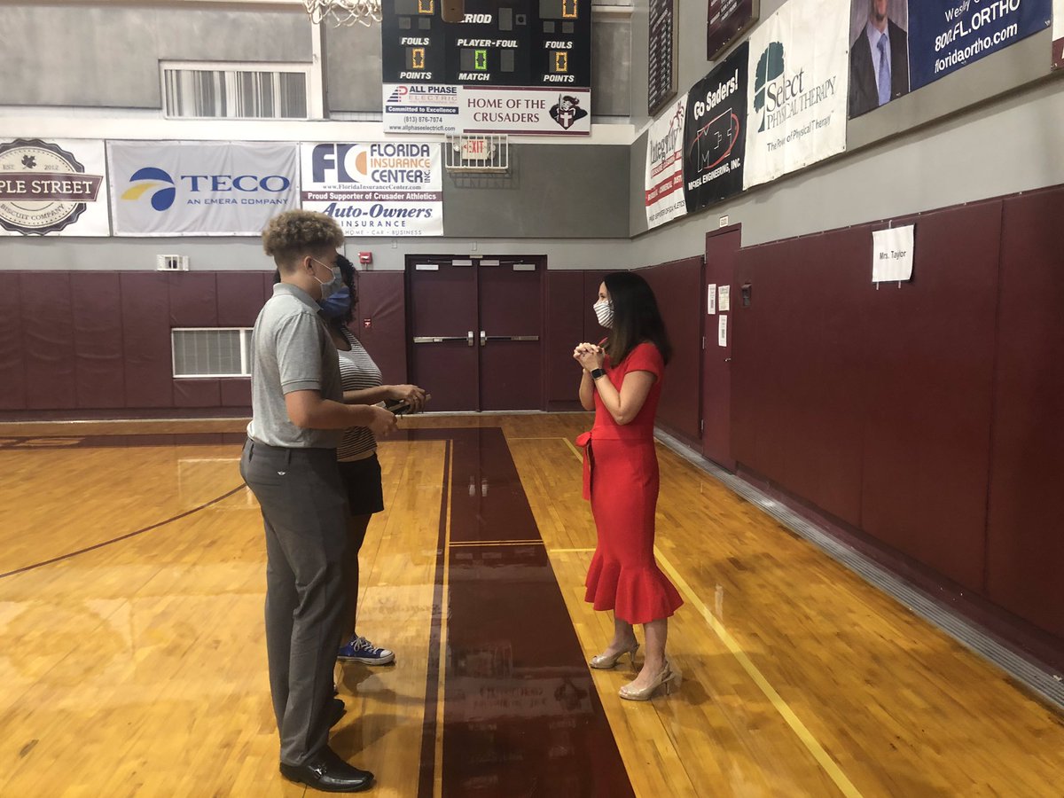 SCAhighschool's tweet image. We are so excited to have students back on campus! Welcomed new high school families tonight to the SCA family for orientation. See everyone on Thursday !