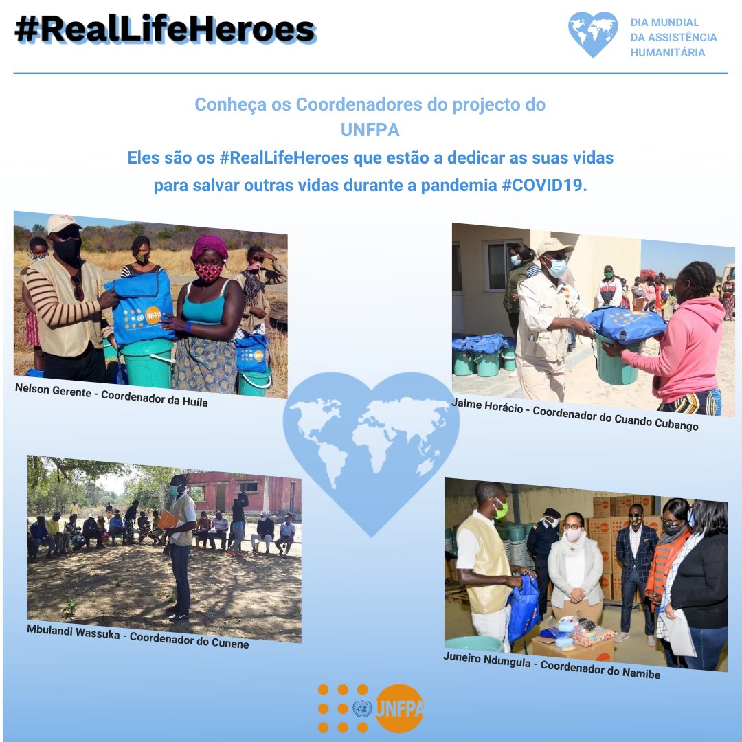 No Dia Mundial da Assistência Humanitária e todos os dias, agradecemos aos trabalhadores da área Humanitária e todos os trabalhadores essenciais que estiveram ao nosso lado durante a pandemia #COVID19. Eles são os nossos Heróis da Vida Real💙 #WorldHumanitarianDay #RealLifeHeroes https://t.co/Re7yE0TYIC