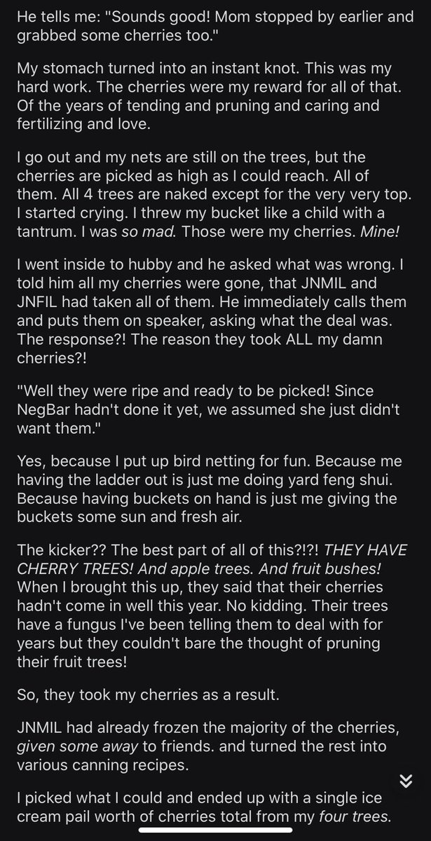 JustNoMIL1's tweet photo. MIL takes my cherries https://t.co/bCem6Ag3HI