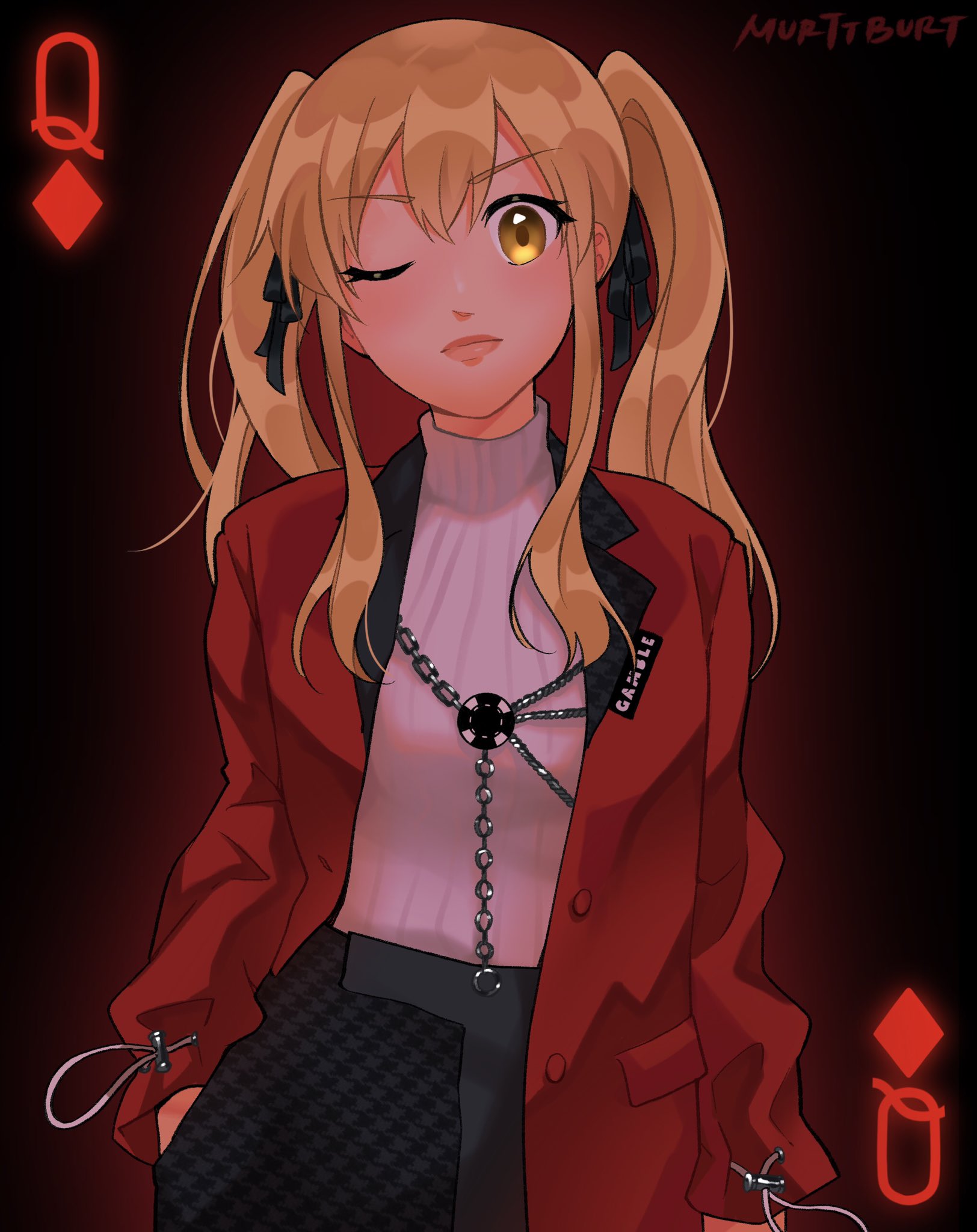 images Mary Baka Mary Kakegurui Characters mary says baka gives