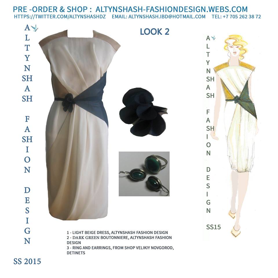 Altynshash_8's tweet image. #SpringSummer2015 collection of clothes &amp;amp; accessories was designed, sewed and handmade only by me from creating sketches to ready to wear.
#Fashion #designer #Altynshash :)