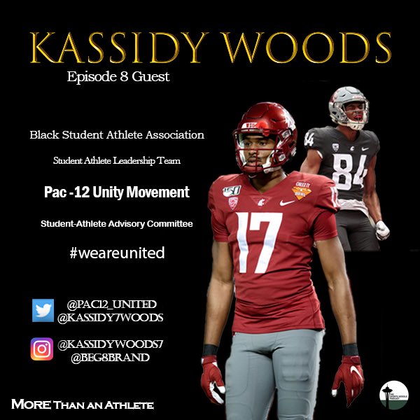 SportsNeedle's tweet photo. Episode 8 is dropping this Friday the 21st! Make sure you keep your eye open for this weeks special guest @Kassidy7Woods. Huge thanks to Mr. Woods for coming onto our show! @PAC12_UNITED #sports #seattlesports #podcast https://t.co/y9MhMMjqhf