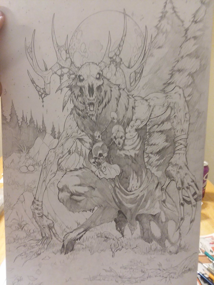 RodneyJacobsen's tweet image. Wendigo complete