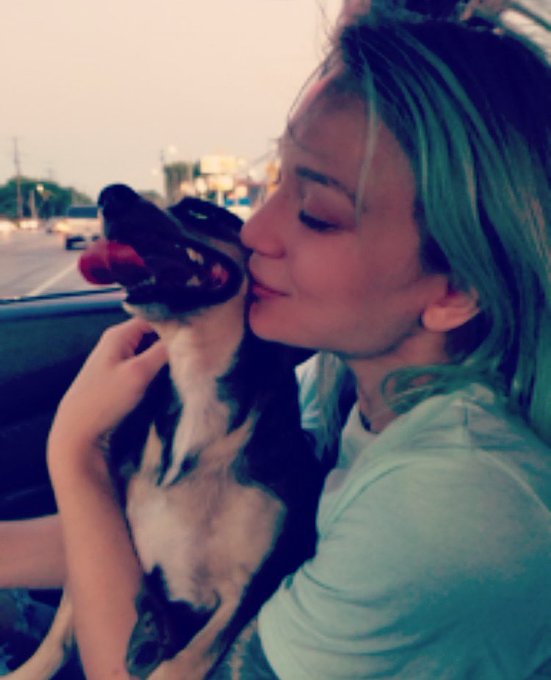 Just a happy girl and her dog 🐶🥰 https://t.co/h8UW5RKAXq<a href="/tag/newprofilepic"class="tags"><span>#newprofilepic</span></a>