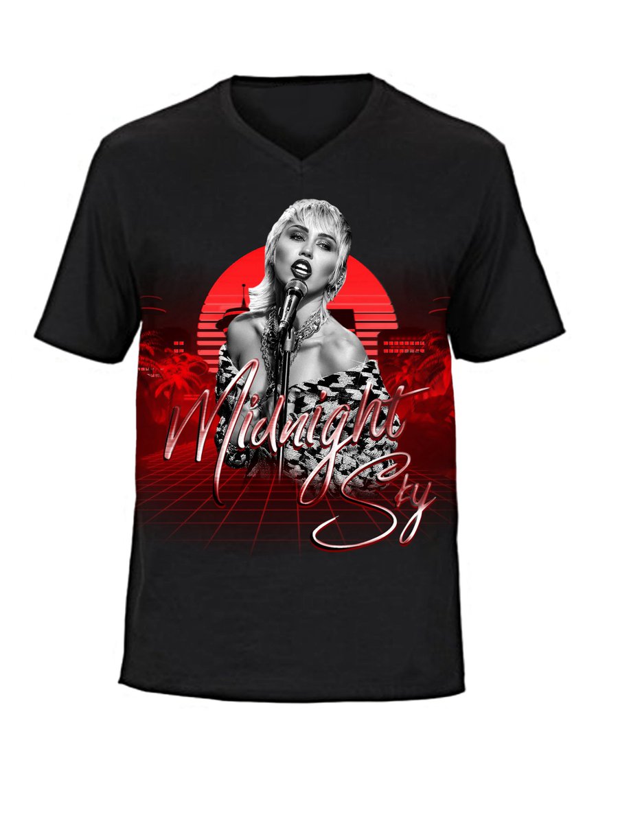 MCyrusArgentina's tweet photo. - @MileyCyrus : "Should I put some fan art on some of my merch ?"
- Miley Cyrus Argentina: 

#MidnightSky

@MileyCyrus
@MileyOfficial 
@livrudensky https://t.co/kdiVMtMQRj