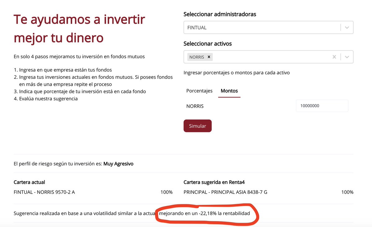 Mejorando mis inversión con el simulador de 
<a href="/Renta4/">Renta 4</a> simulador-fondos.renta4.cl 😅😅😅 <a href="/fintual/">Fintual</a> #inversiones #inversion