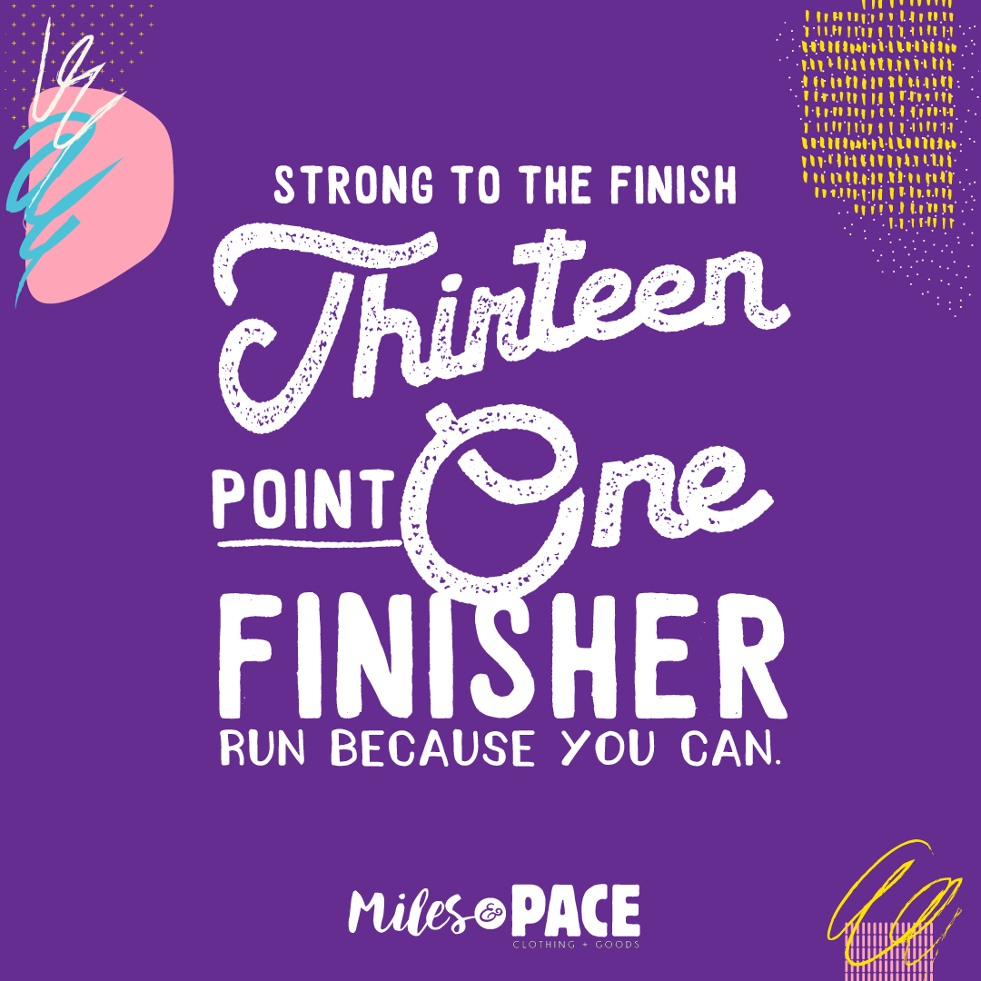 Two of our most popular tank designs, available in black or purple! 

Shop milesandpace.com to celebrate that Half Marathon or Full Marathon this summer while we await racing to resume. 💜