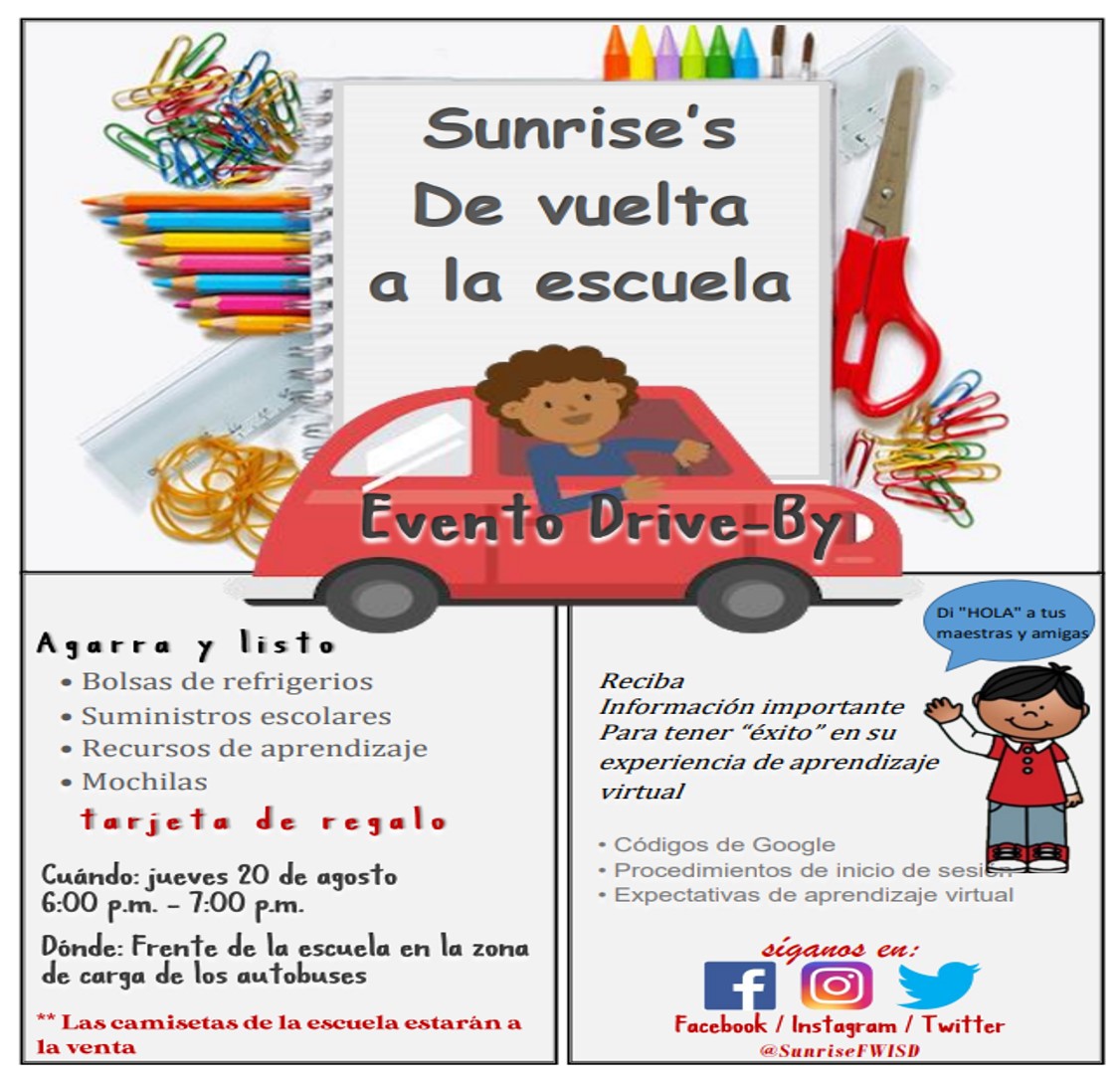 Sunrise-Mcmillan Elementary School (@sunrisefwisd) on Twitter photo 