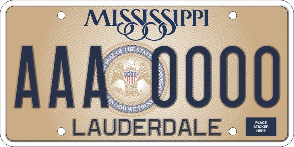 #50: Mississippi. An all around easy choice for last place. The color is terrible, the font is annoying and no one can identify Mississippi by its state seal, which isn’t even centered.