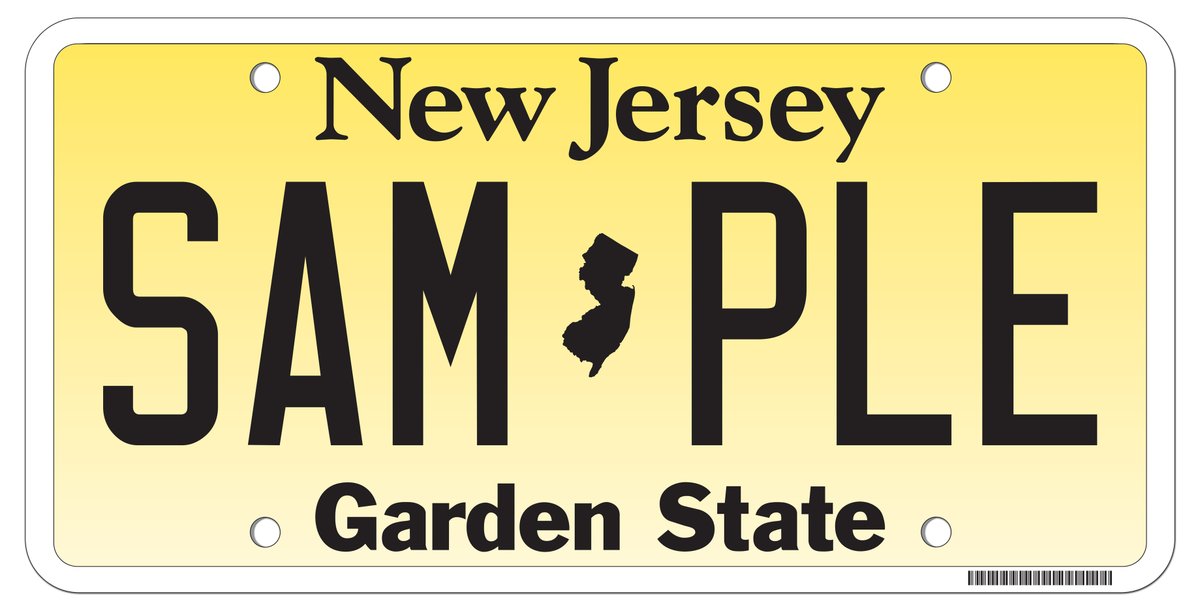 #49: New Jersey. They really went for it with not one but TWO subpar fonts, no interesting imagery and a background in what I instinctively want to call "pee yellow."