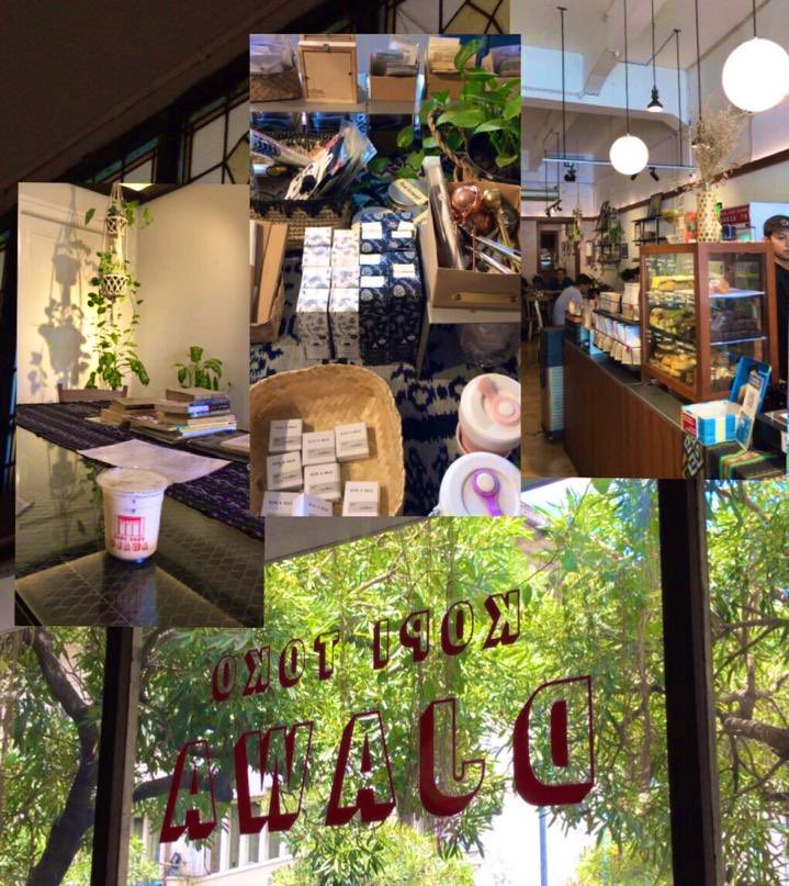 - Braga Street & Kopi Toko Djawa Strolling around di Braga tuh asik banget! Setelah puas, aku mampir ke Kopi Toko Djawa dan pesen Es Kopi Toko Djawa Rp 20.000 (es kopi susu dingin + gula jawa) seger dan enak! Buat yang mau makan, disini ada banyak macam” masakan dan kue juga