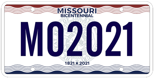 #43: Missouri. Hey Missourians, since you filled out a legal document to get your license plate, here’s a license plate that looks like a legal document. It took us 200 years to develop.