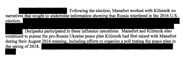 21/ Pg. 30 is bigger than many realize. Proof of Corruption (the upcoming book) is about—in part—how the Trump-Ukraine plot is bigger than known, and started in 2016, not 2019. This paragraph confirms that major-media reporting. Manafort wanted to pin Russia's attack on Ukraine.