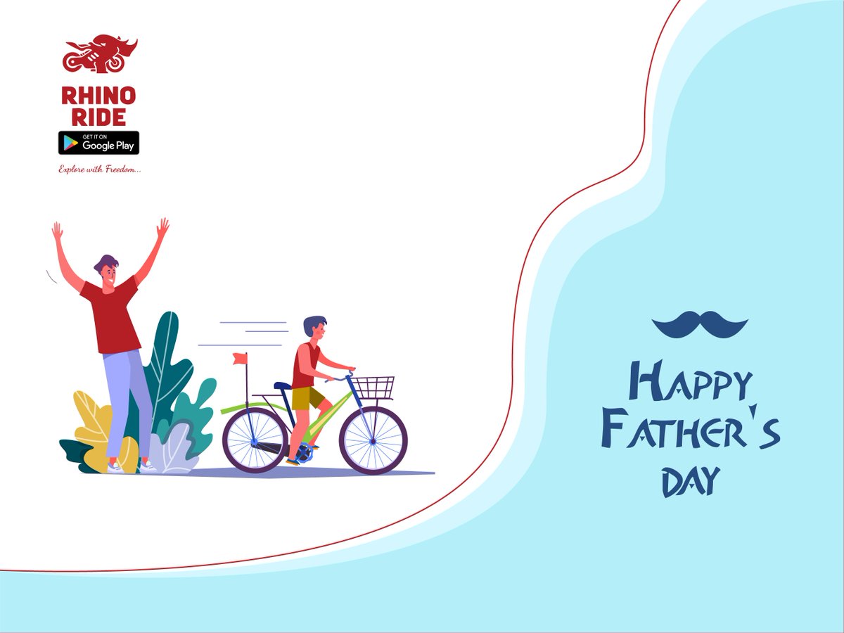 RideRhino's tweet photo. Happy father's day to all the amazing fathers out there !
#FathersDay #RhinoRide https://t.co/flD8bS86If
