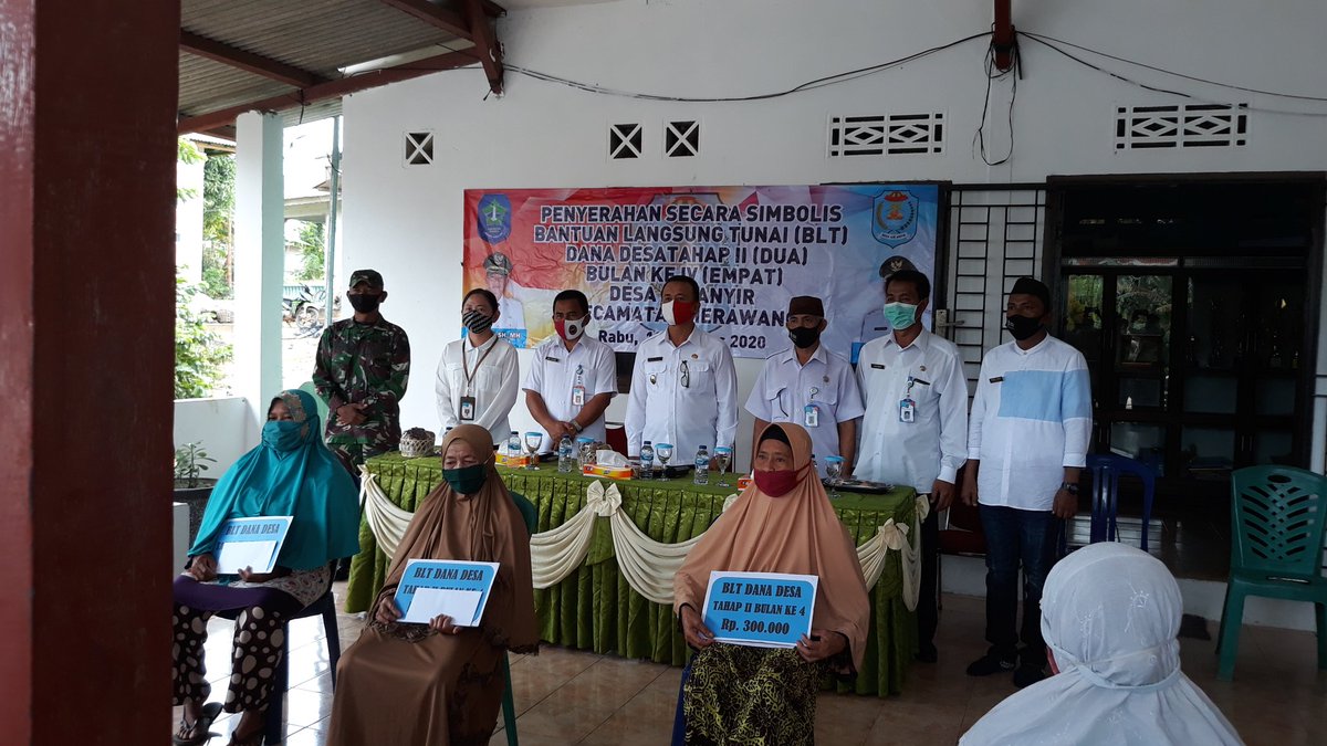 elva_pipit's tweet photo. Pembagian BLT Dana Desa Priode 2 Kecamatan Merawang tahun 2020 https://t.co/wQy5L9r02t