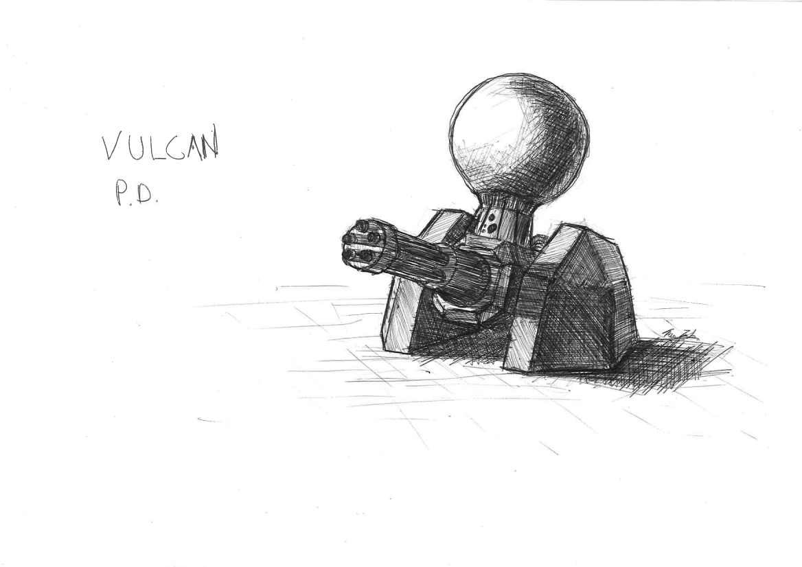 5volt3's tweet image. Some more #conceptart for Star Eater. These turrets are point-defence weapons for shooting down enemy fighters and torpedoes.

#boardgames #scifiart #gamedev #tabletopgaming #wargames #boardgamegeek