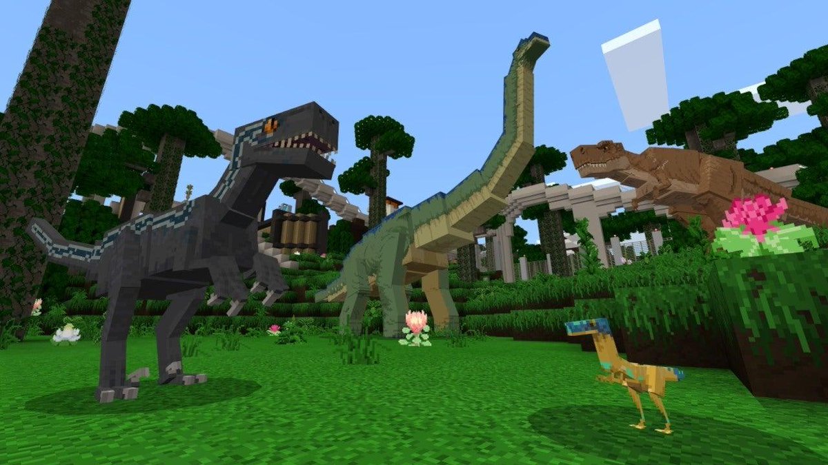 ігри майнкрафт динозаври #2