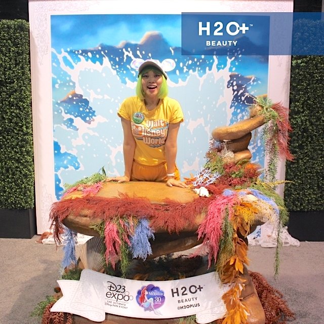GoldieChan's tweet photo. Clearing out my inbox 📥 and found this from The Little Mermaid x @H2OPlusUSA @Disney23 booth #d23expo #h2oplus lol https://t.co/dnWLZk3bIw