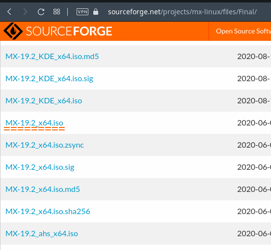 Mohon maaf, saya lupa menyertakan foto file ISO mana yang mesti didownload (Langkah 1). Berikut saya lampirkan fotonya untuk yang versi 19.2 dan 18.3