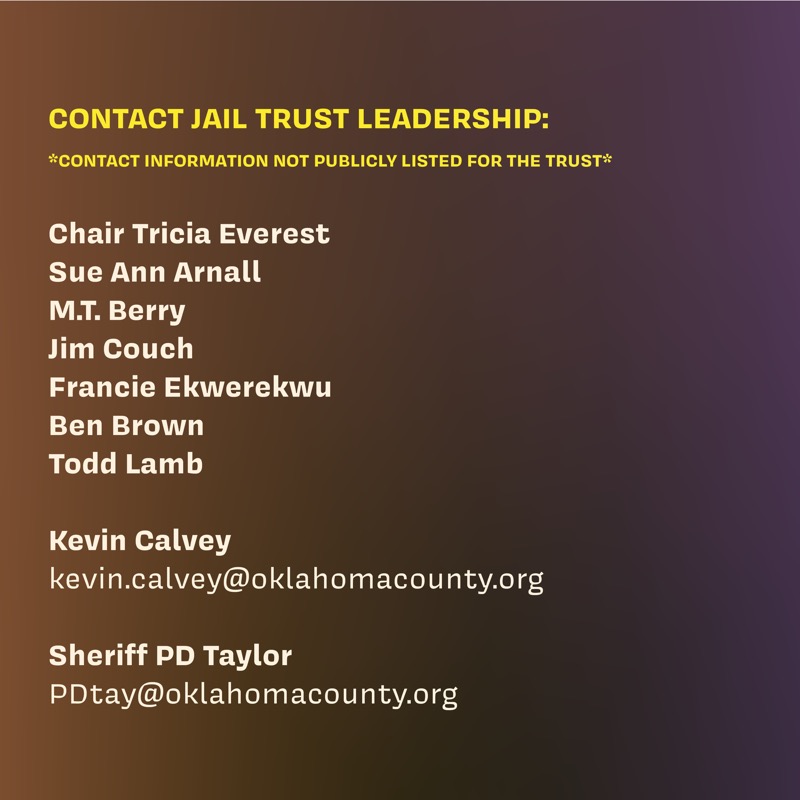 And ask the appointed members of the jail trust to refuse that money, and focus their energy on reducing the number of people exposed to the virus by lowering the county jail population.