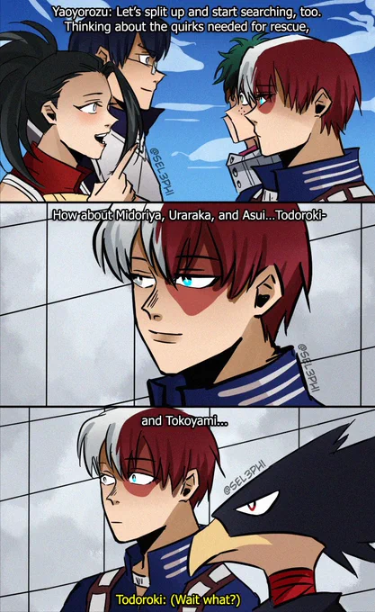 [Part 1] Why Todoroki was so salty for the entire OVA #bnha mission #轟百 #TodoMomo 
