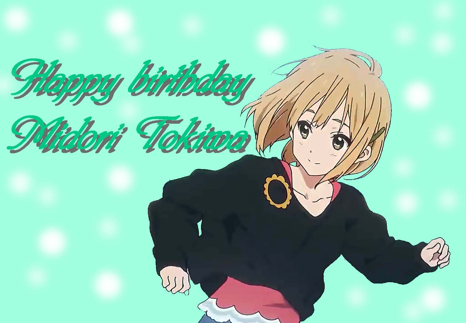 Carrot Cake みどちゃん誕生日おめでとう たまこまーけっと 常盤みどり生誕祭 常盤みどり生誕祭 T Co 2619kk2maz Twitter