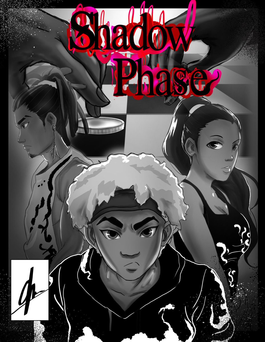 Hey guys so I think now is a good time to start promoting-Our creator and designer are currently making multiple manga series and so far three have been announced make sure you follow and support black mangakas - @BankosBookClub  @ShadowPhase_SP