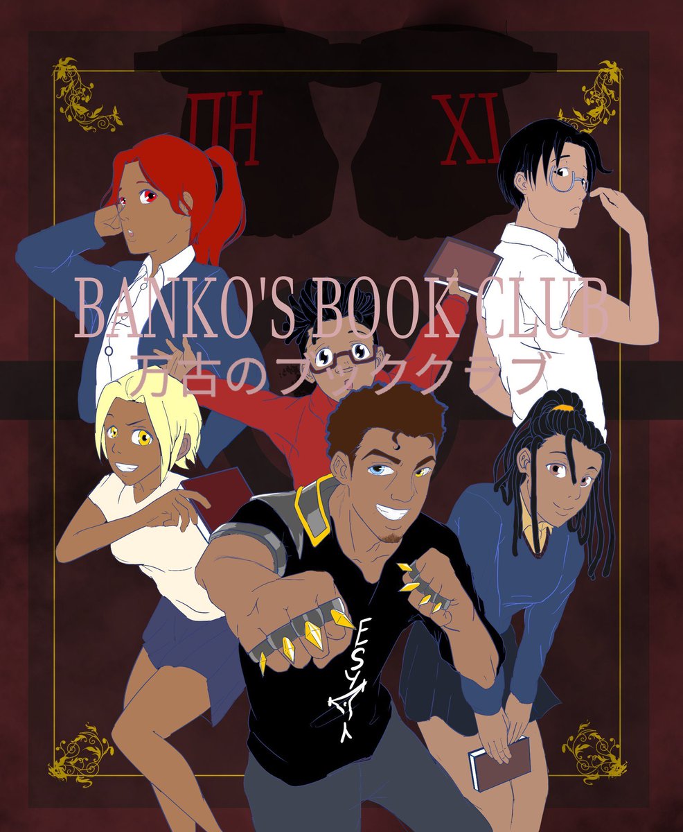 Hey guys so I think now is a good time to start promoting-Our creator and designer are currently making multiple manga series and so far three have been announced make sure you follow and support black mangakas - @BankosBookClub  @ShadowPhase_SP