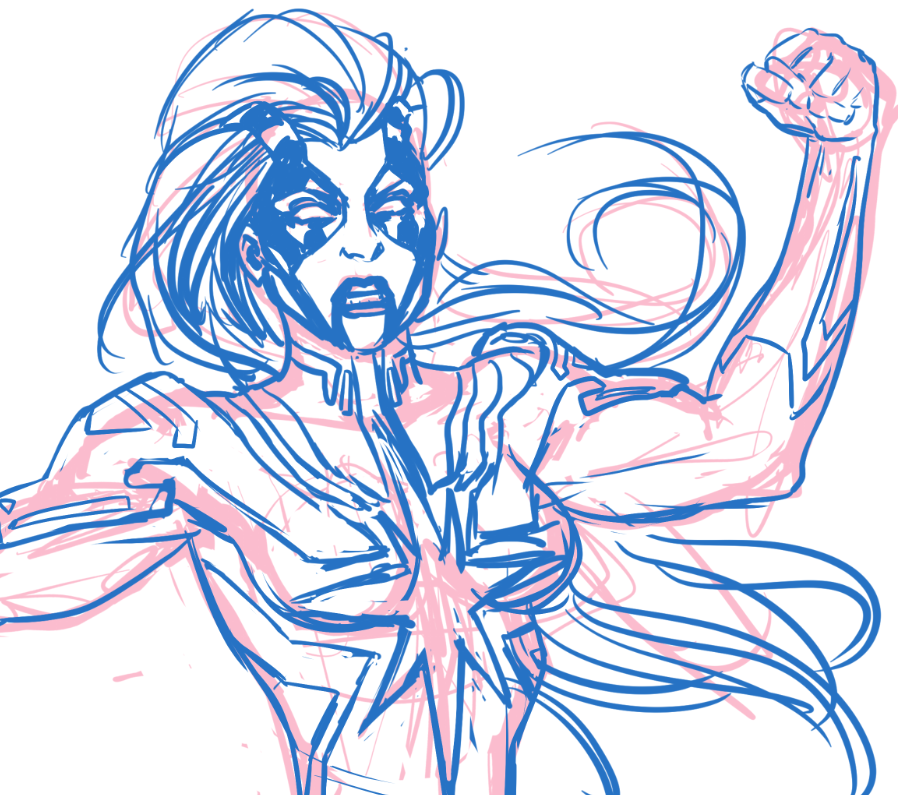 Scott_Cohn_Art's tweet photo. #RedesignWednesday WIP #drminerva #doctorminerva #minerva #minnerva #CaptainMarvel #caroldanvers #captainmarvell #quasar #skrulls #silversurfer #spiderman #kree #marvel #marvelcomics #comics #comicbooks #comicart #digitalart #cintiq #wacom #clipstudiopaint https://t.co/enEc1seqZN