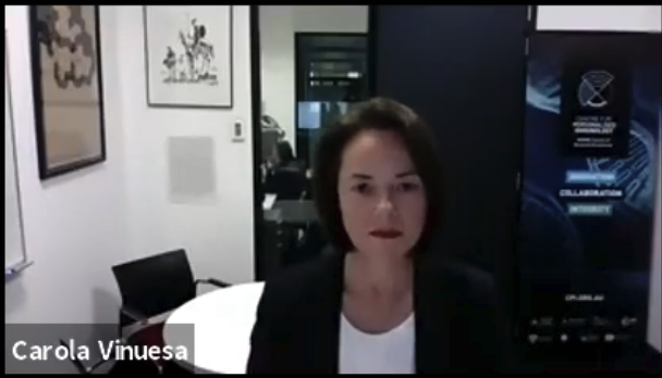Professor Carola Vinuesa FAA, Professor of Immunology and Co-Director, Centre for Personalised Immunology, Australian National University