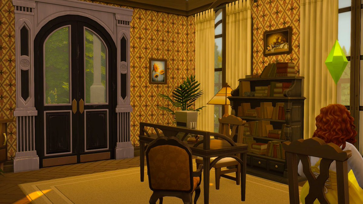 sulsulsera's tweet photo. Sunflower House 🌻
4 BEDROOMS 
3 BATHROOMS 

An old Victorian giant holding a magical secret. A perfect little place to raise a family or the dead. Your spell caster families will feel right at home. Lots of bedrooms and a ton of space for additions. 

#sims4 #showusyourbuilds https://t.co/Hqk035aakB